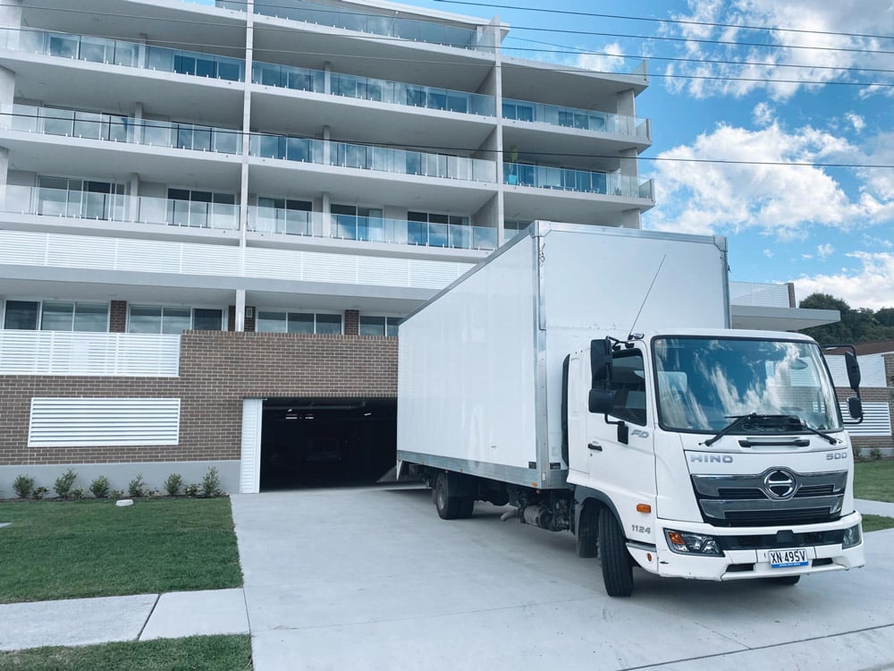 Moving Day Into an Apartment